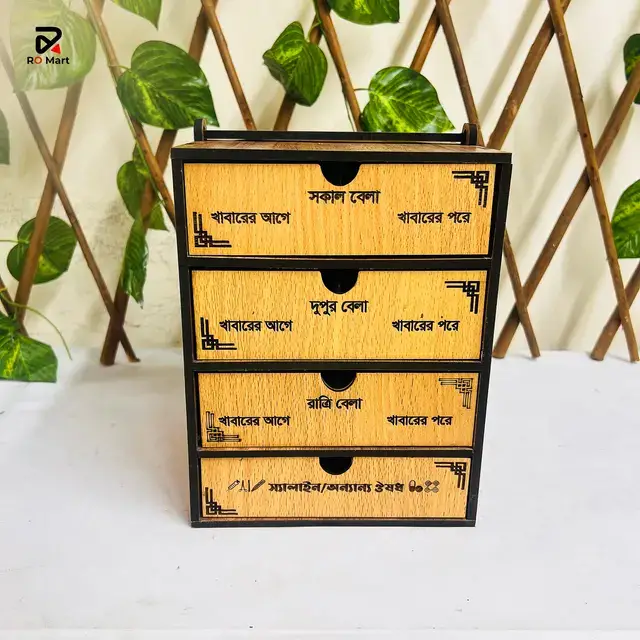 4 Layers medicine Box